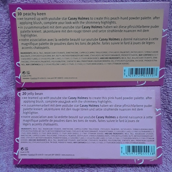 Essence Peachy Bean & Jelly Keen Powder Pallettes - Picture 6 of 6